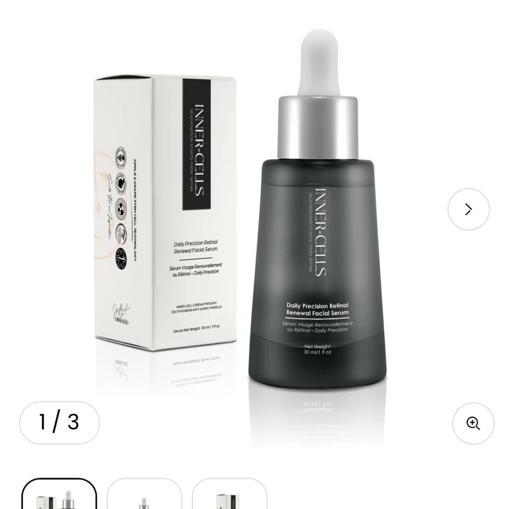 Luxury Korean Skin Care brand Innercells- daily precision retinol serum